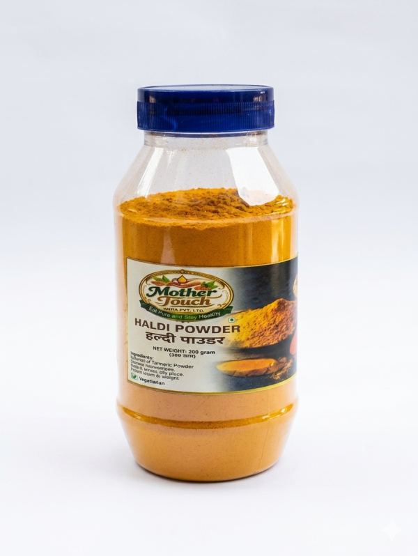 Haldi Powder Kitchen Haldi Powder 200 Gram. – Mother Touch